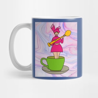 Coffee Cup Bathing Drinking Crazy Mug